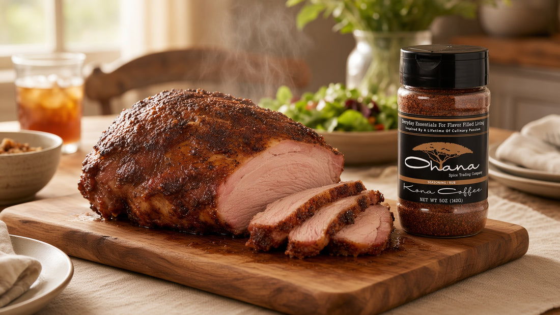 Kona Coffee Blend Pork Shoulder