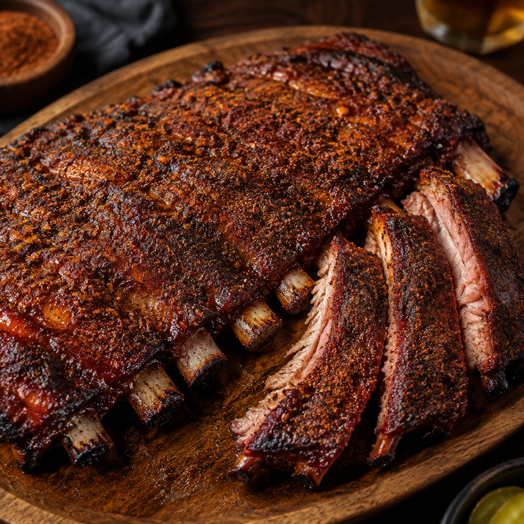 Kona Coffee BBQ Ribs