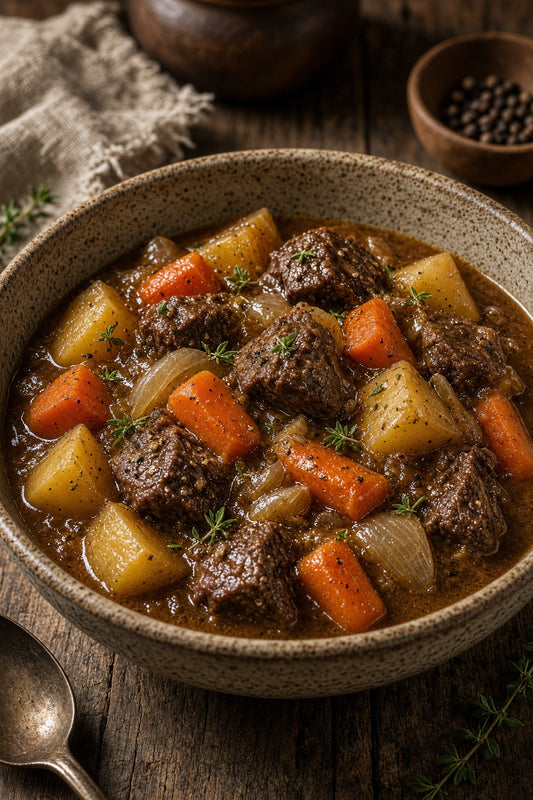 Rustic Beef Stew with Tradition Spice Blend