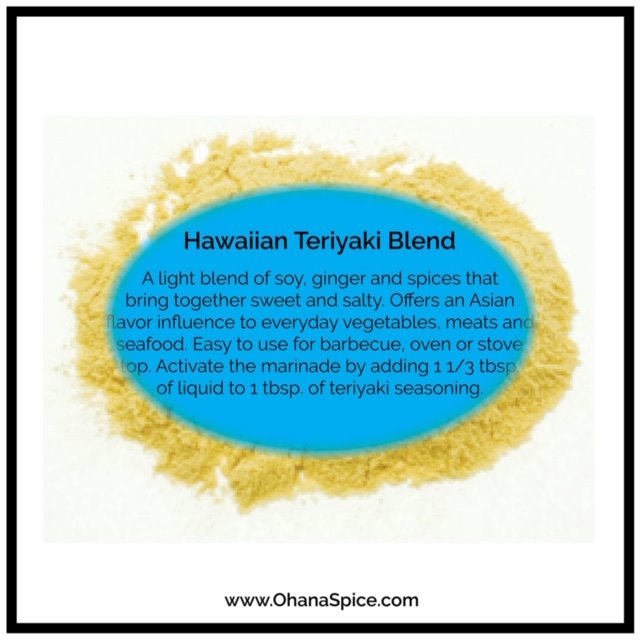 Hawaiian Teriyaki Blend